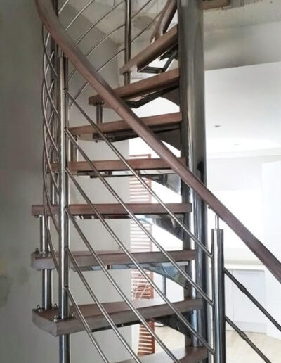 Spiral balustrade